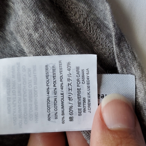 J. Crew Sequined Ostrich Tee - Small - Picture 7 of 11